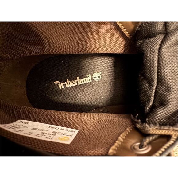 Timberland Men's Brown 6 Inch Waterproof Boots Size 11 - Picture 7 of 10
